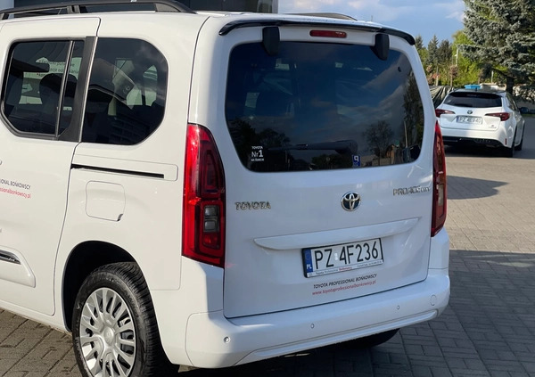 Toyota Proace City Verso cena 119500 przebieg: 10000, rok produkcji 2023 z Sztum małe 466